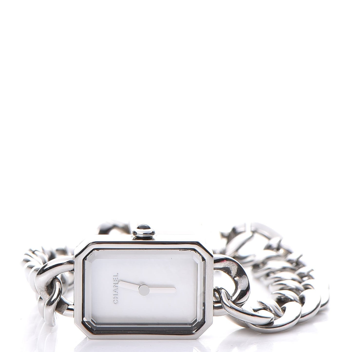 Stainless Steel Mother of Pearl 20mm Premiere Chain Quartz Watch S