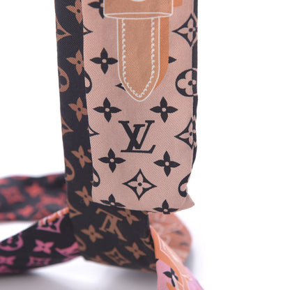 Louis Vuitton Silk Monogram Rising Confidential BB Bandeau Beige 2 of 6