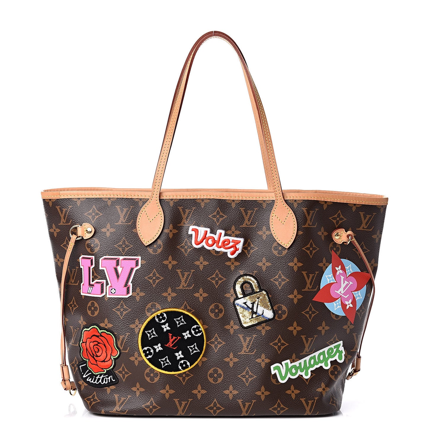 Monogram Travel Stickers Neverfull MM