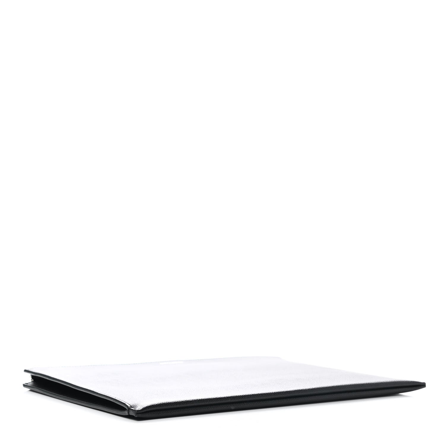 Saint Laurent Grain De Poudre Zipped Tablet Holder Black 4 of 7