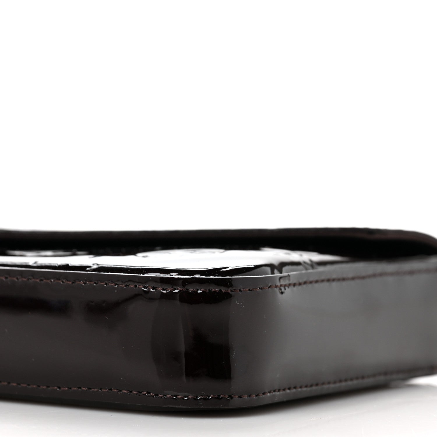 Louis Vuitton Vernis Pochette Felicie Chain Wallet Amarante 9 of 9