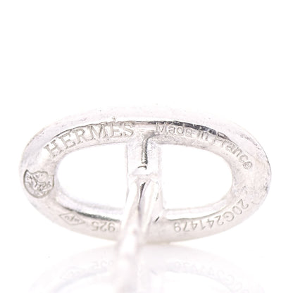 Hermes Sterling Silver TPM Farandole Earrings 5 of 8