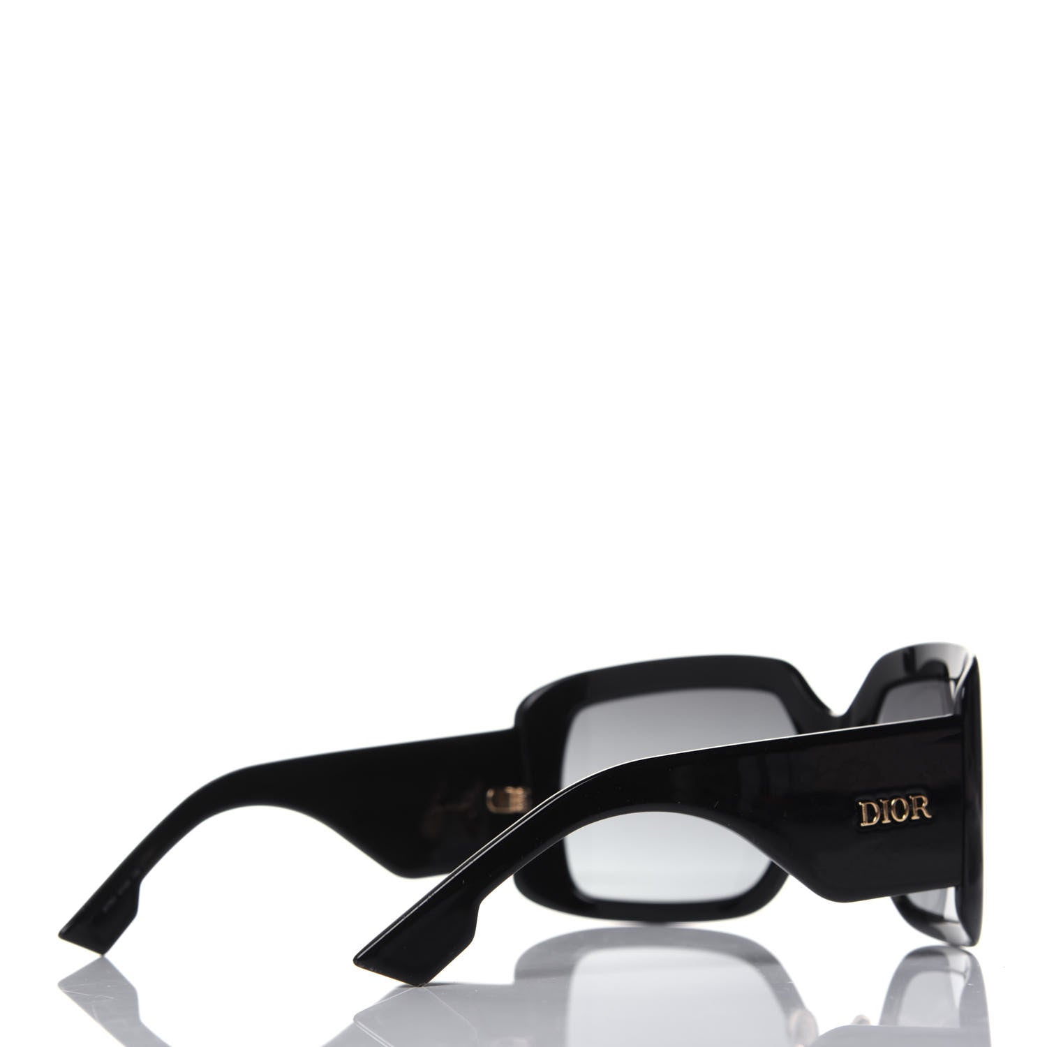 Christian Dior Acetate DiorSo Light 2 Shield Sunglasses Black 4 of 9
