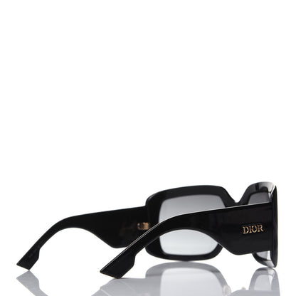 Christian Dior Acetate DiorSo Light 2 Shield Sunglasses Black 4 of 9