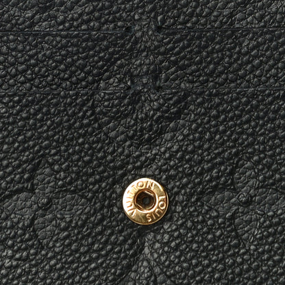 Louis Vuitton Empreinte Emilie Wallet Black Dune 8 of 11
