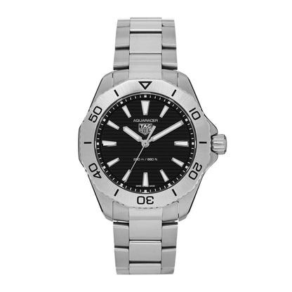 Tag Heuer Stainless Steel 40mm Aquaracer Professional 200 Quartz Watch Black WBP1110 1 of 5