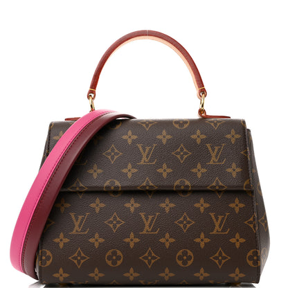 Louis Vuitton Monogram Cluny BB Bordeaux Fuchsia 8 of 13