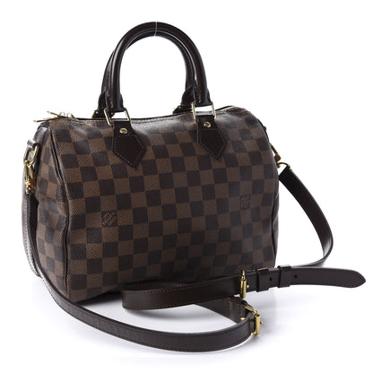 Louis Vuitton Damier Ebene Speedy Bandouliere 25 4 of 11
