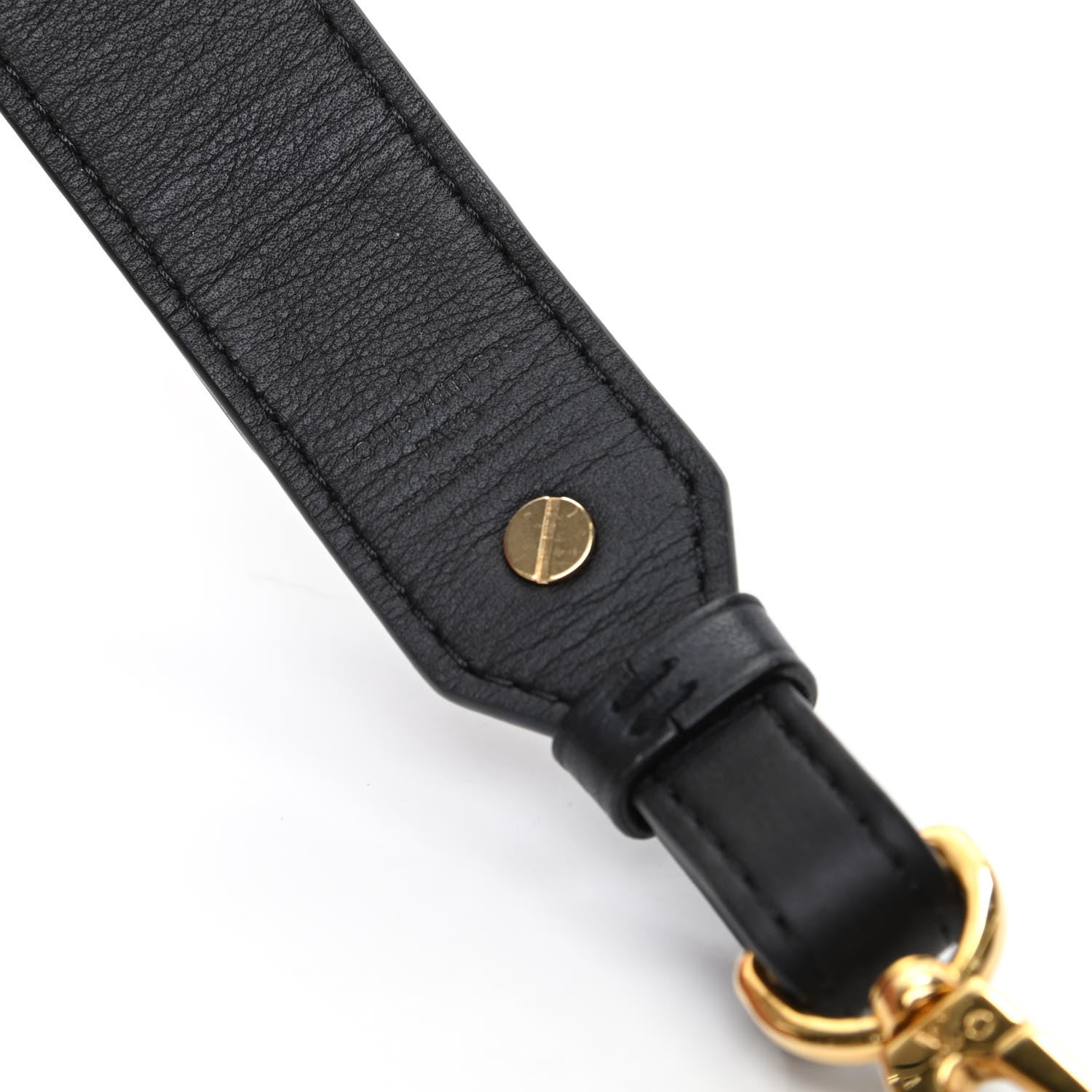 Louis Vuitton Monogram Bandouliere Shoulder Strap XL Black 3 of 4