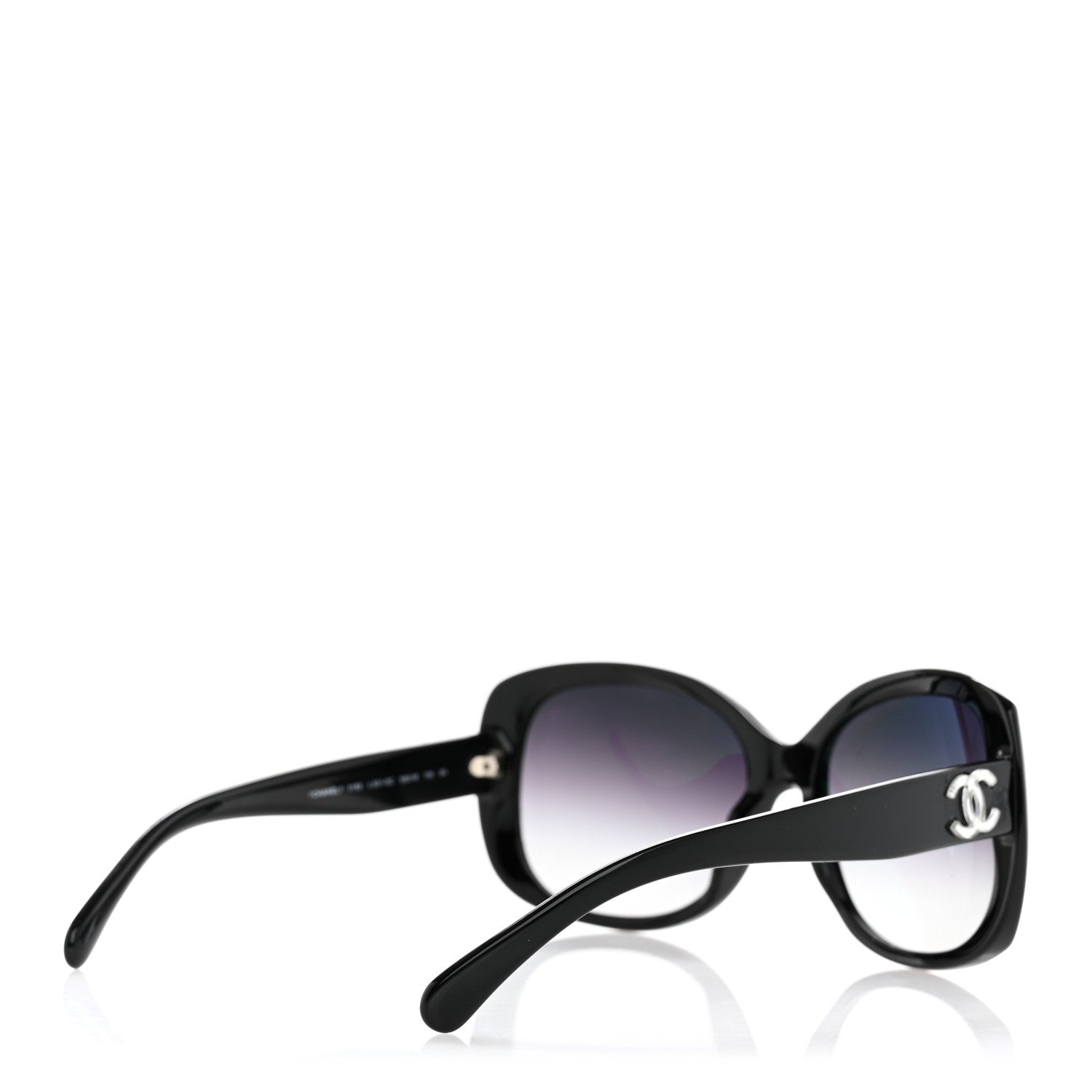Chanel Acetate CC Sunglasses 5183 Black 4 of 10