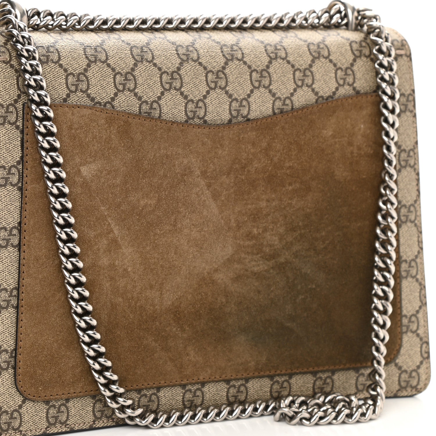 Gucci GG Supreme Monogram Medium Dionysus Shoulder Bag Taupe 14 of 14