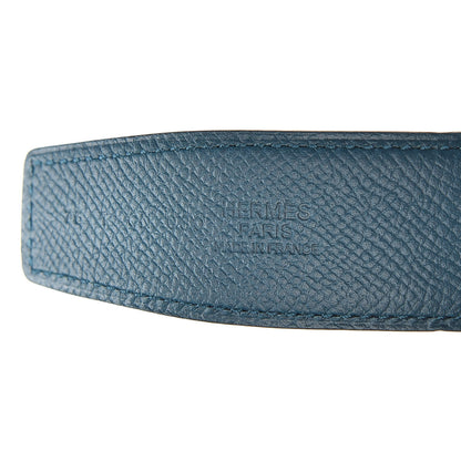Hermes Epsom Swift 32mm Belt Strap 75 Colvert Bleu Saphir 5 of 5