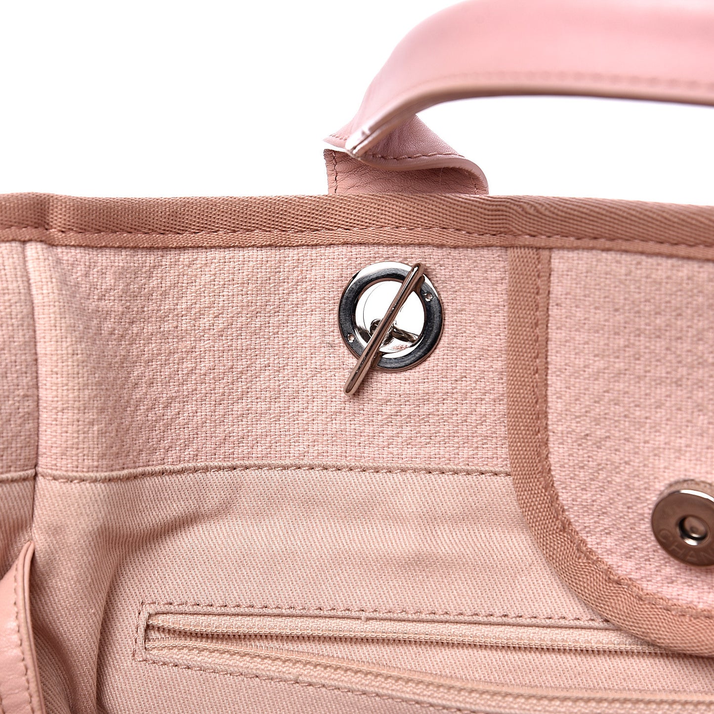 Canvas Medium Deauville Tote Pink