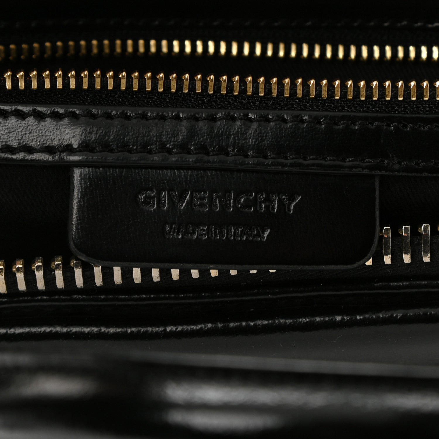Givenchy Shiny Lord Calfskin Medium Antigona Black 6 of 12