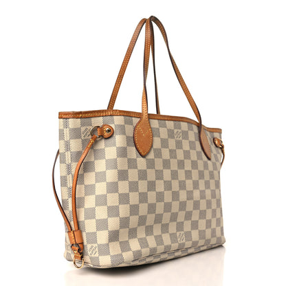 Louis Vuitton Damier Azur Neverfull PM 3 of 9