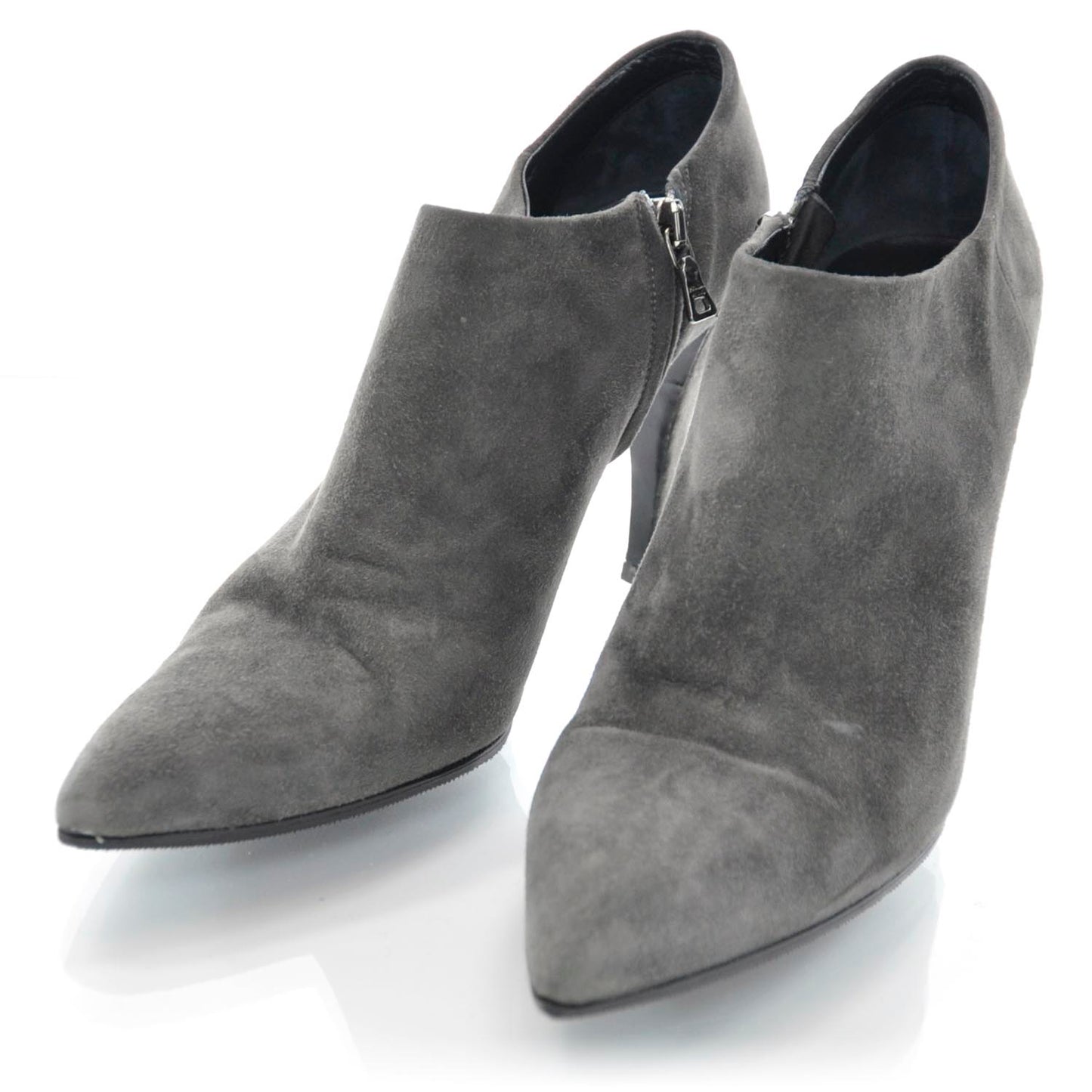 Suede Ankle Boots 37 Grey