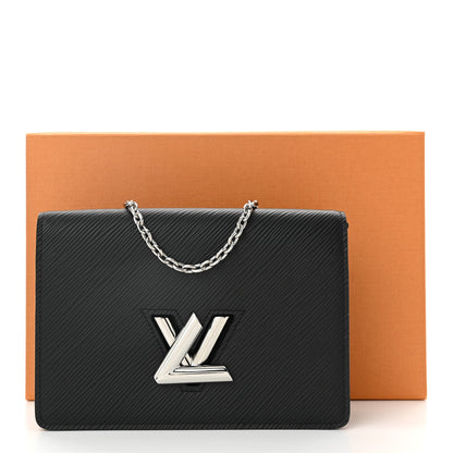 Louis Vuitton Epi Twist Belt Chain Wallet Black 10 of 10