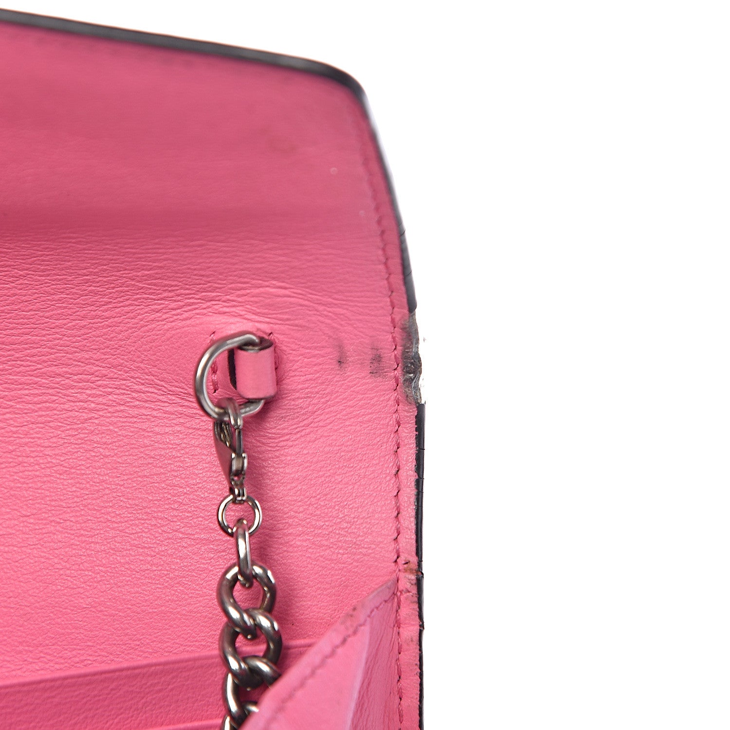 Gucci GG Supreme Monogram Mini Dionysus Chain Wallet Beige Pink 9 of 15