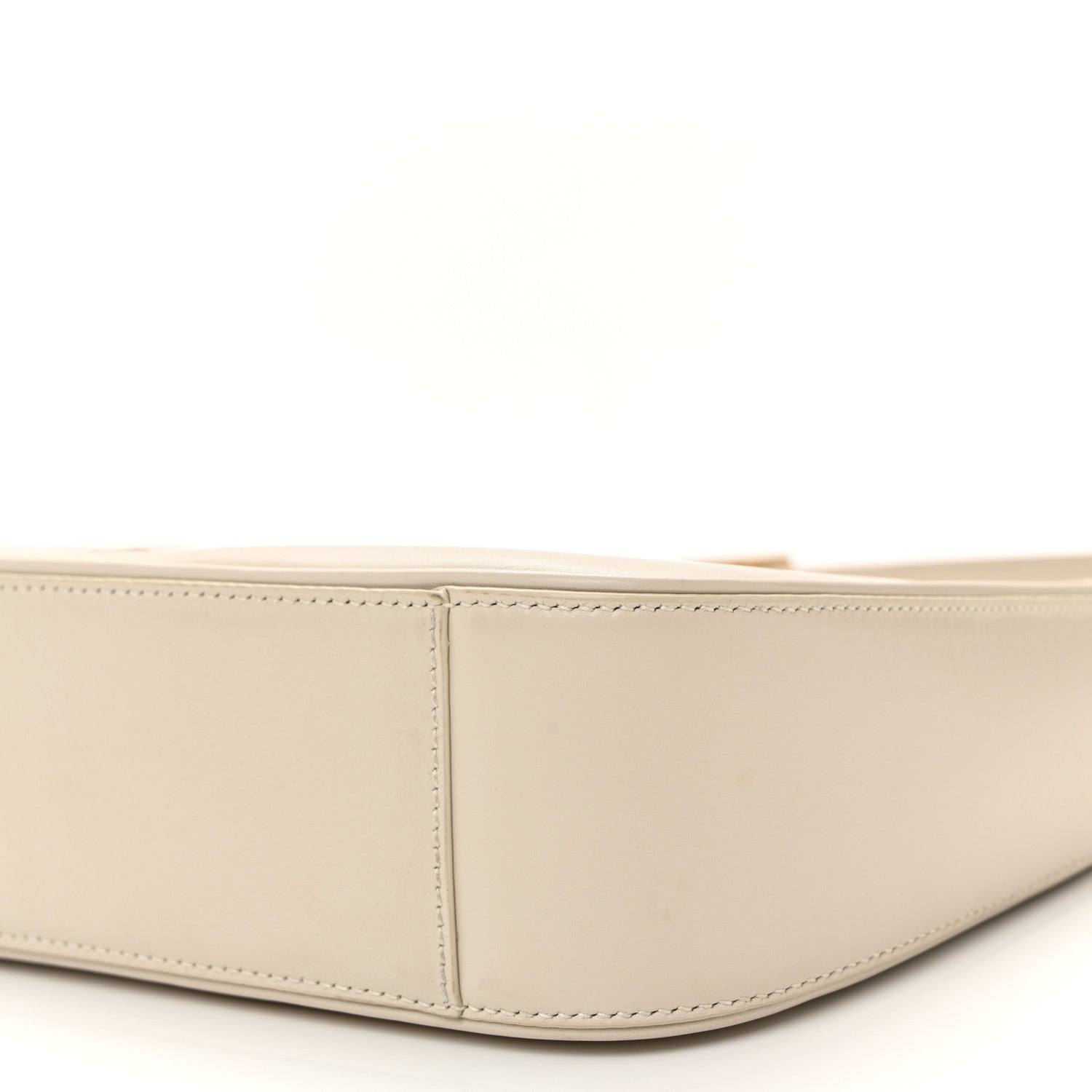 Saint Laurent Smooth Calfskin Le 5 A 7 Hobo Blanc Vintage 10 of 13
