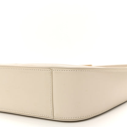 Saint Laurent Smooth Calfskin Le 5 A 7 Hobo Blanc Vintage 10 of 13