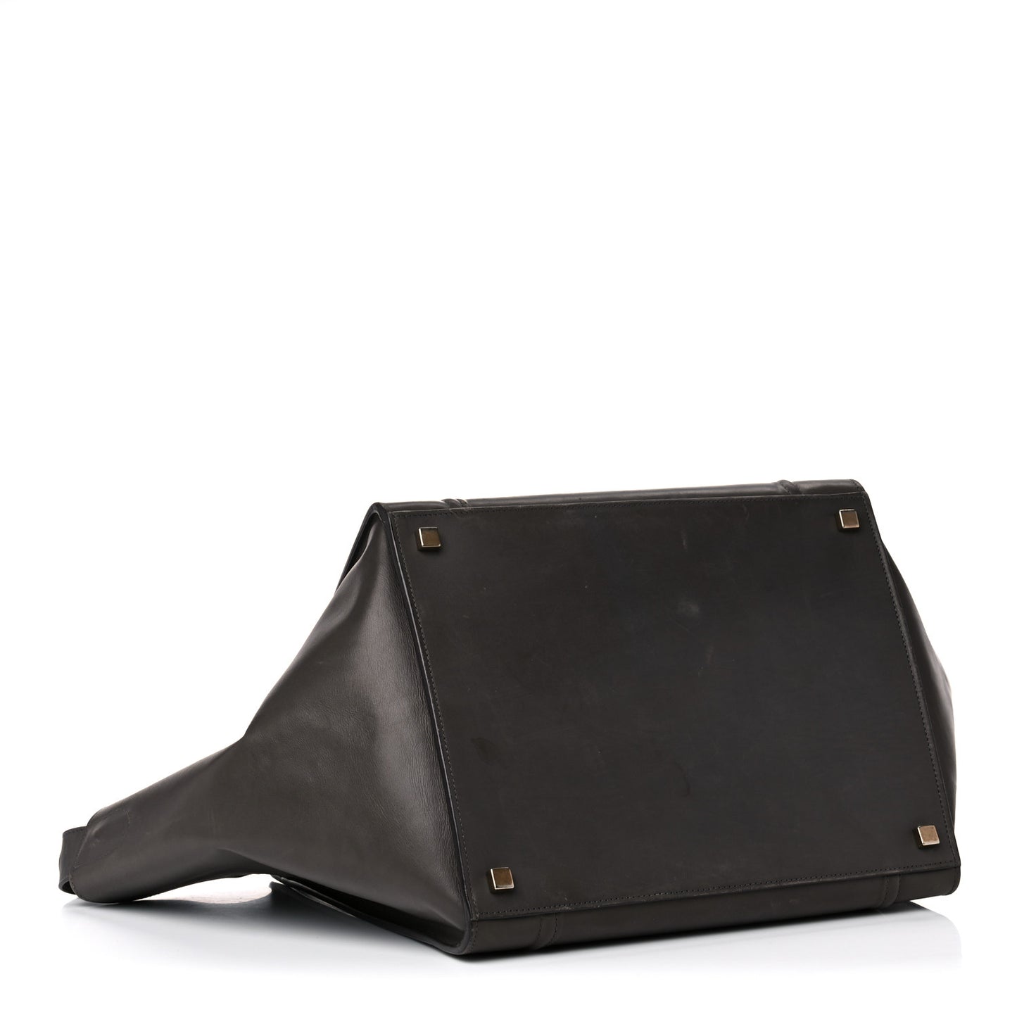 Smooth Calfskin Medium Phantom Luggage Grey