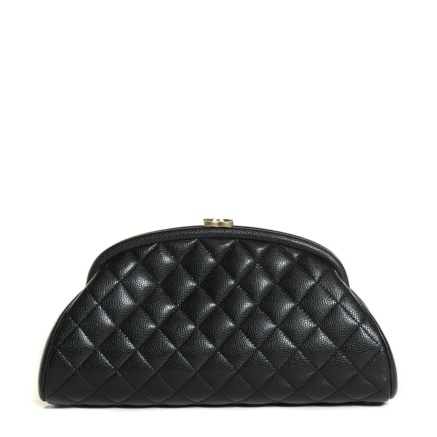 Chanel Caviar Quilted Timeless Clutch Black 1 of 6