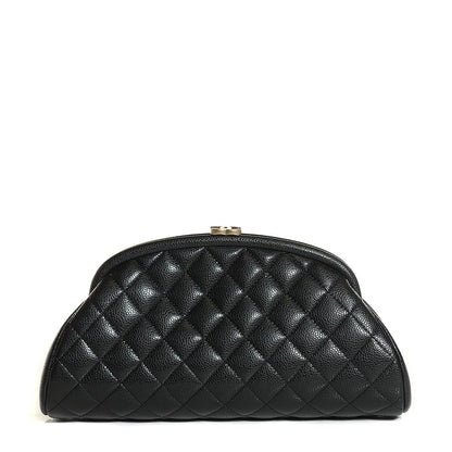 Chanel Caviar Quilted Timeless Clutch Black 1 of 6