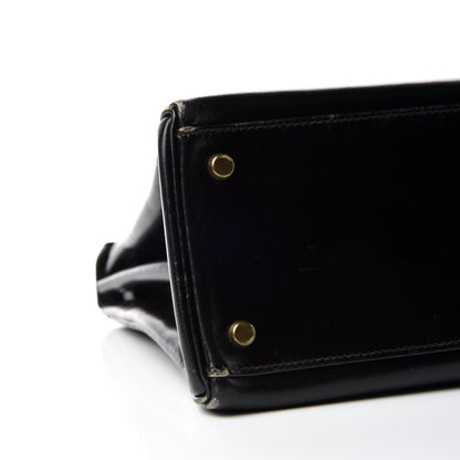 Hermes Box Kelly Retourne 32 Black 7 of 49