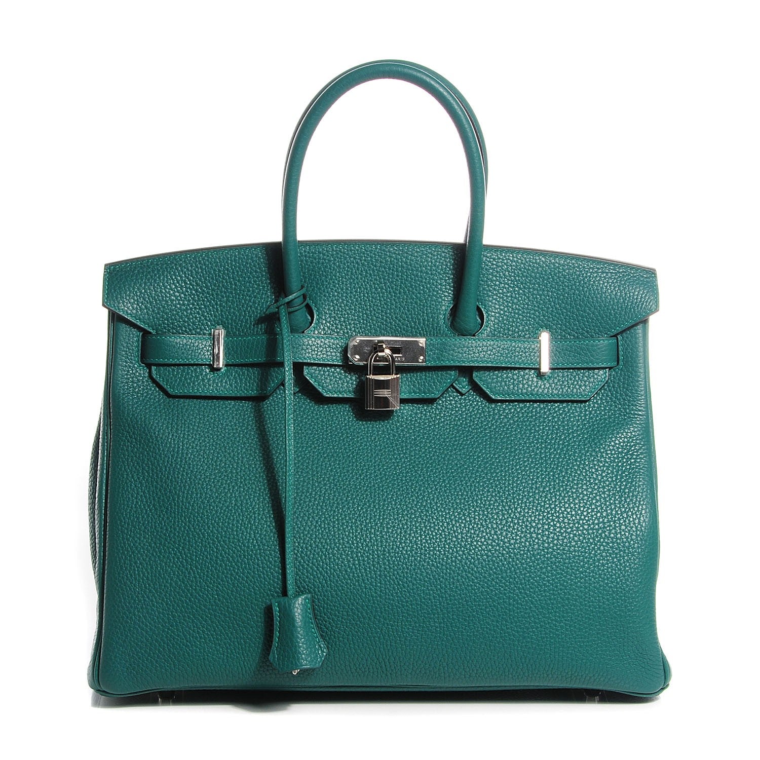 Hermes Togo Birkin 35 Malachite 1 of 25