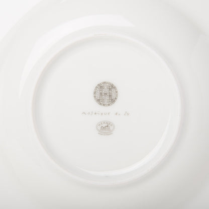 Hermes Porcelain Mosaique Au 24 Platine Soup Bowl Set of 2 5 of 7