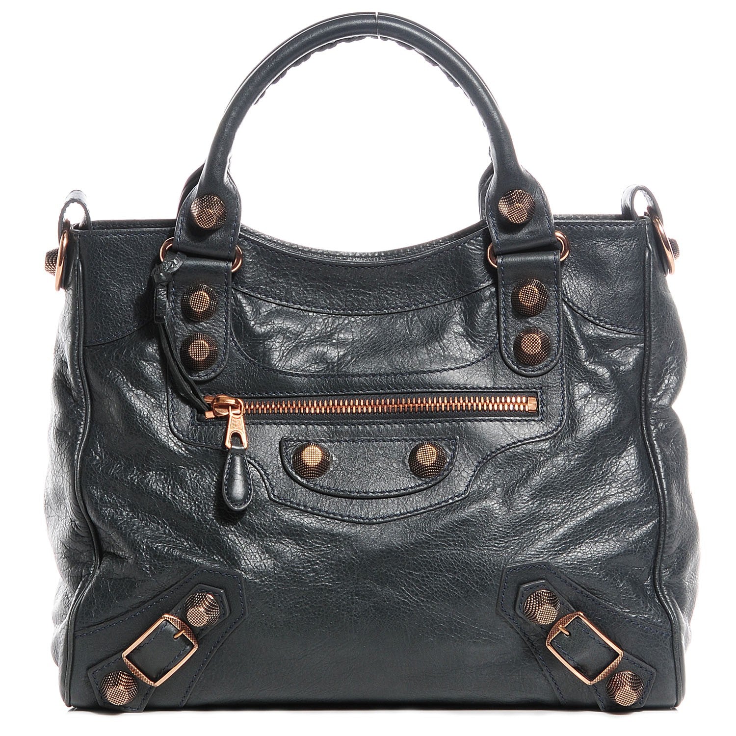 Balenciaga Agneau Giant 21 Rose Gold Hardware Velo Anthracite 1 of 15
