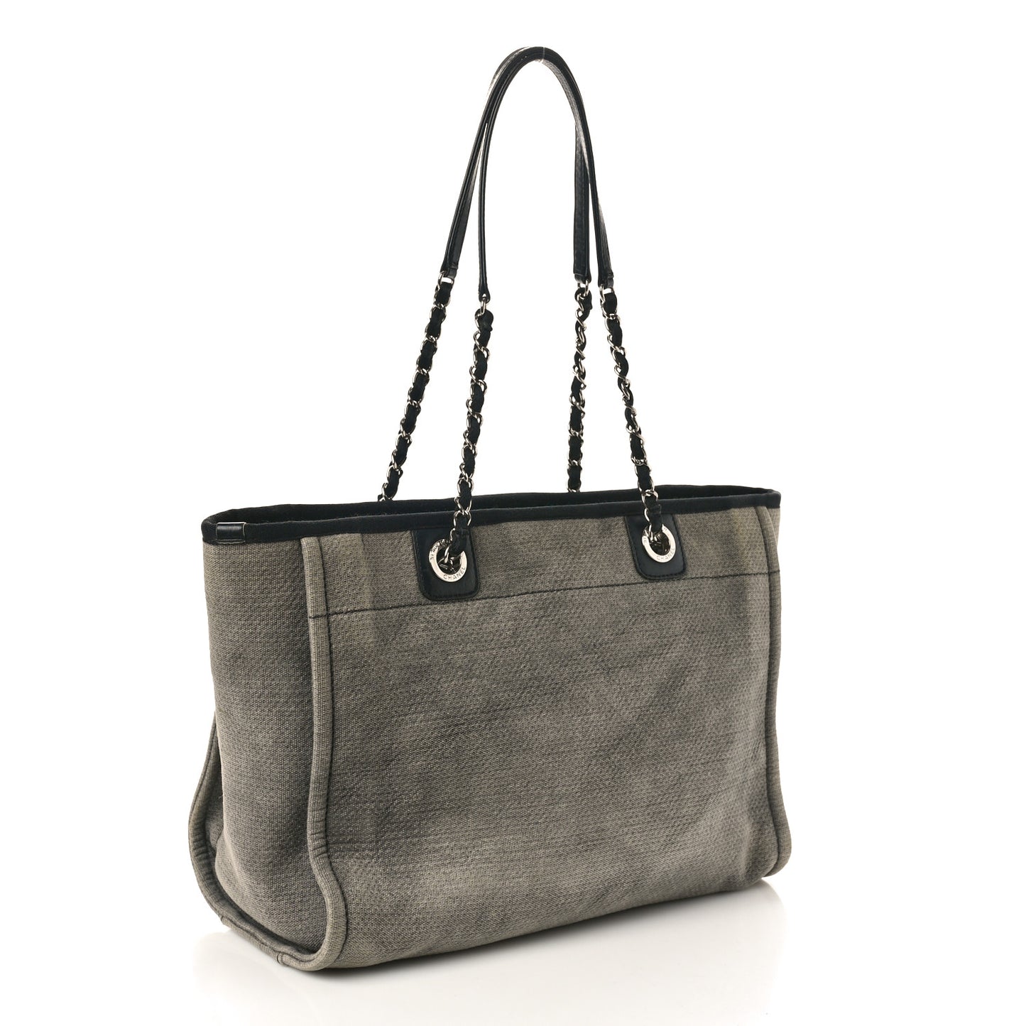 Canvas Small Deauville Tote Grey