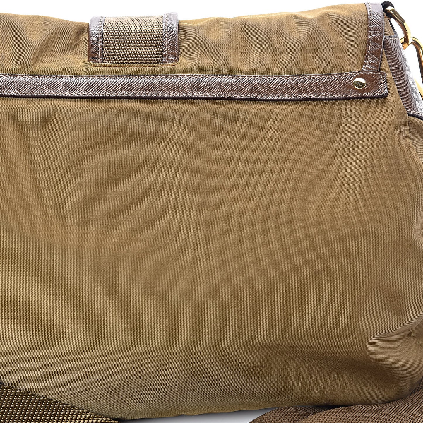 Nylon Saffiano Vela Messenger Bag