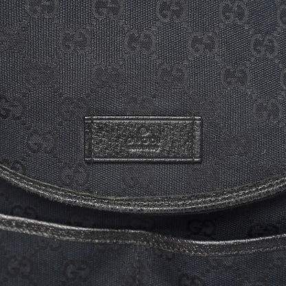 Gucci Monogram Large Diaper Bag Black 6 of 13