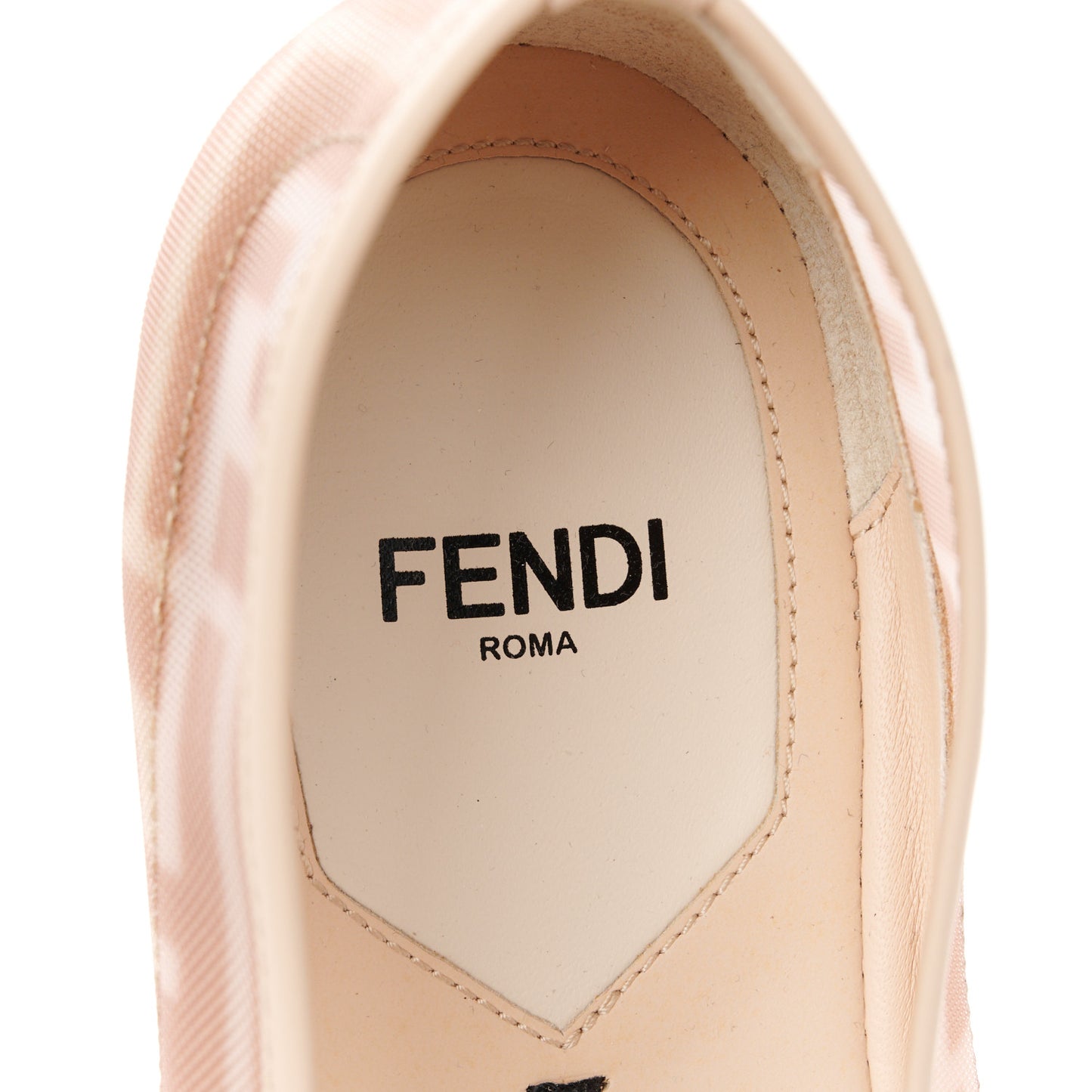 Technical Mesh Vitello FF Colibri Ballerina Flats 38.5 Rose Nude