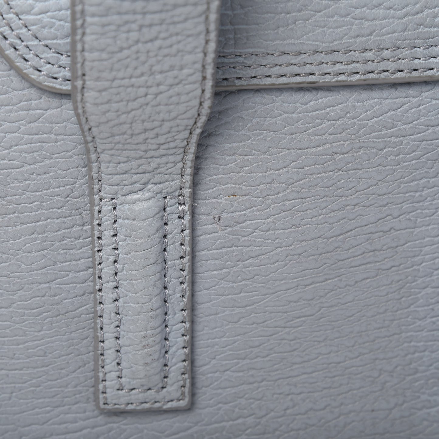 3.1 Textured Calfskin Mini Pashli Satchel Light Blue