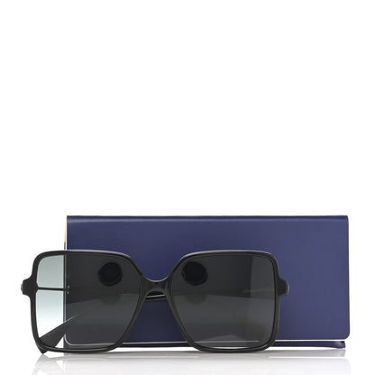 Fendi Acetate Square Sunglasses FF 0411/S Black 7 of 7