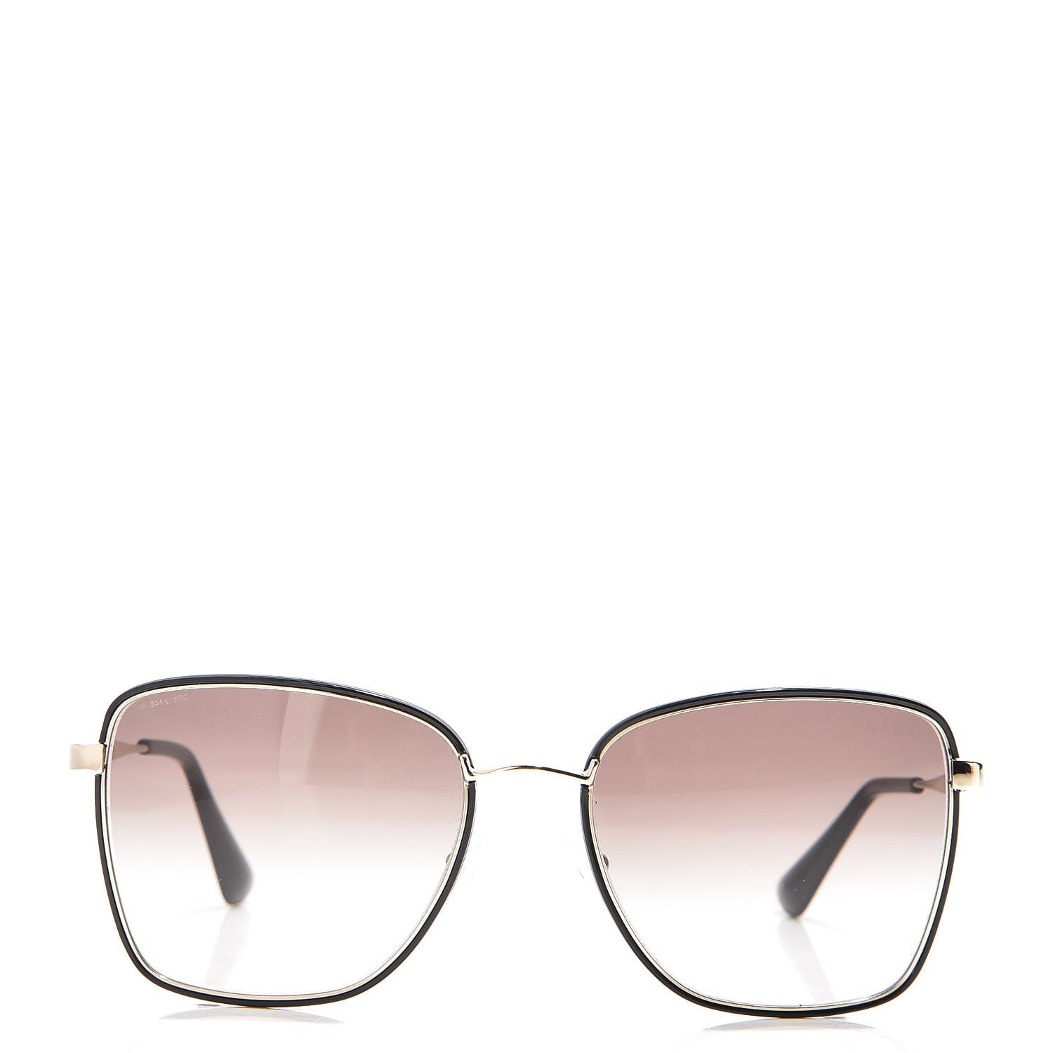 Prada Gradient Sunglasses SPR 52S Black 2 of 8