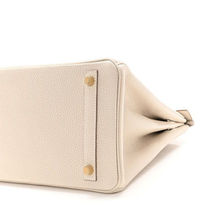 Hermes Togo Birkin 30 Craie 9 of 10