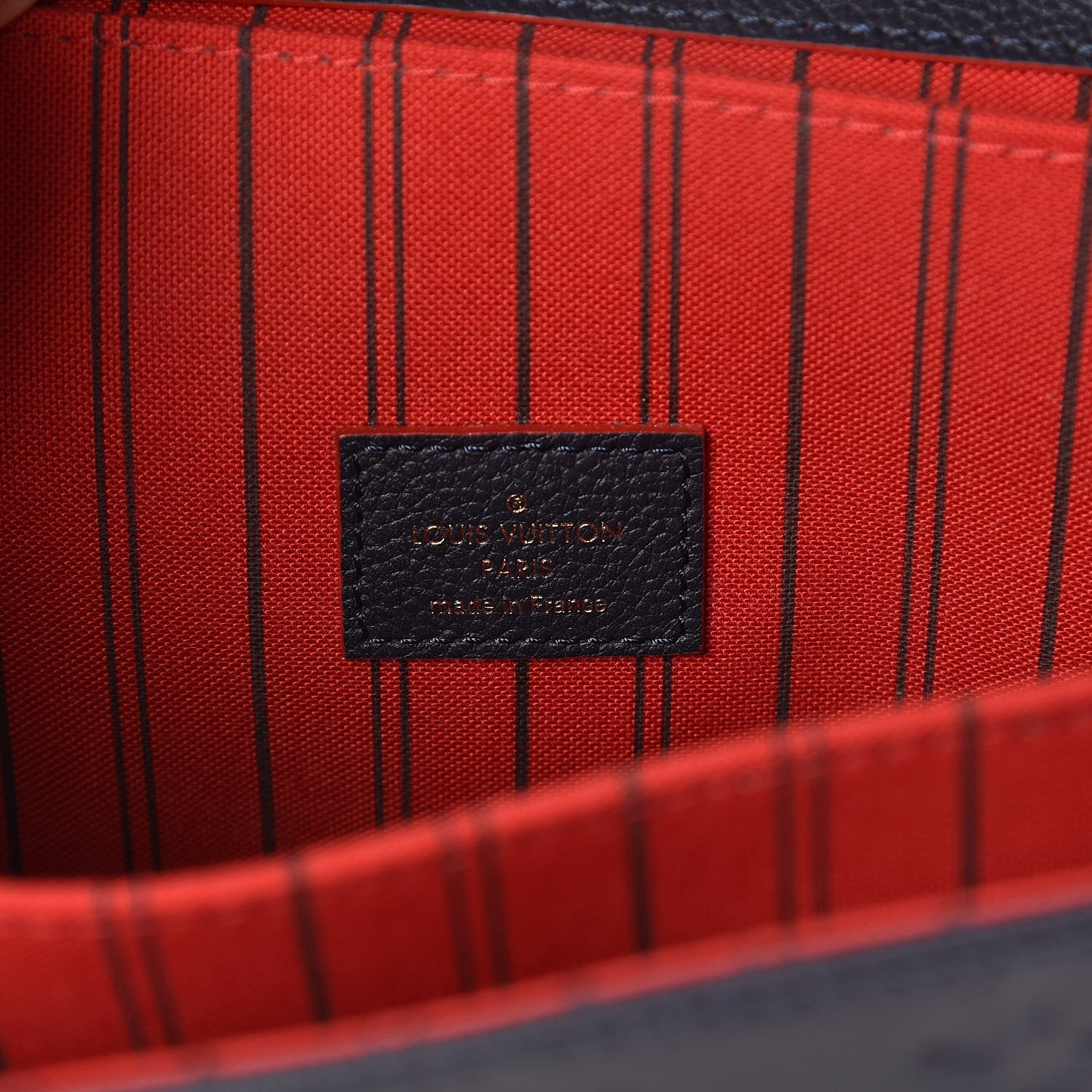 Louis Vuitton Empreinte Pochette Metis Marine Rouge 6 of 9