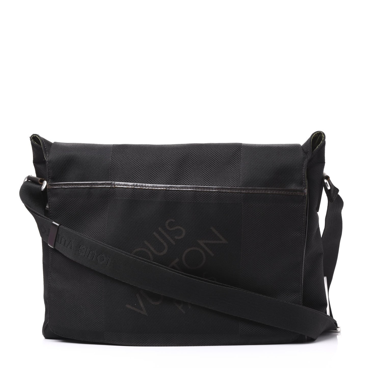 Damier Geant Petit Messenger Bag Black