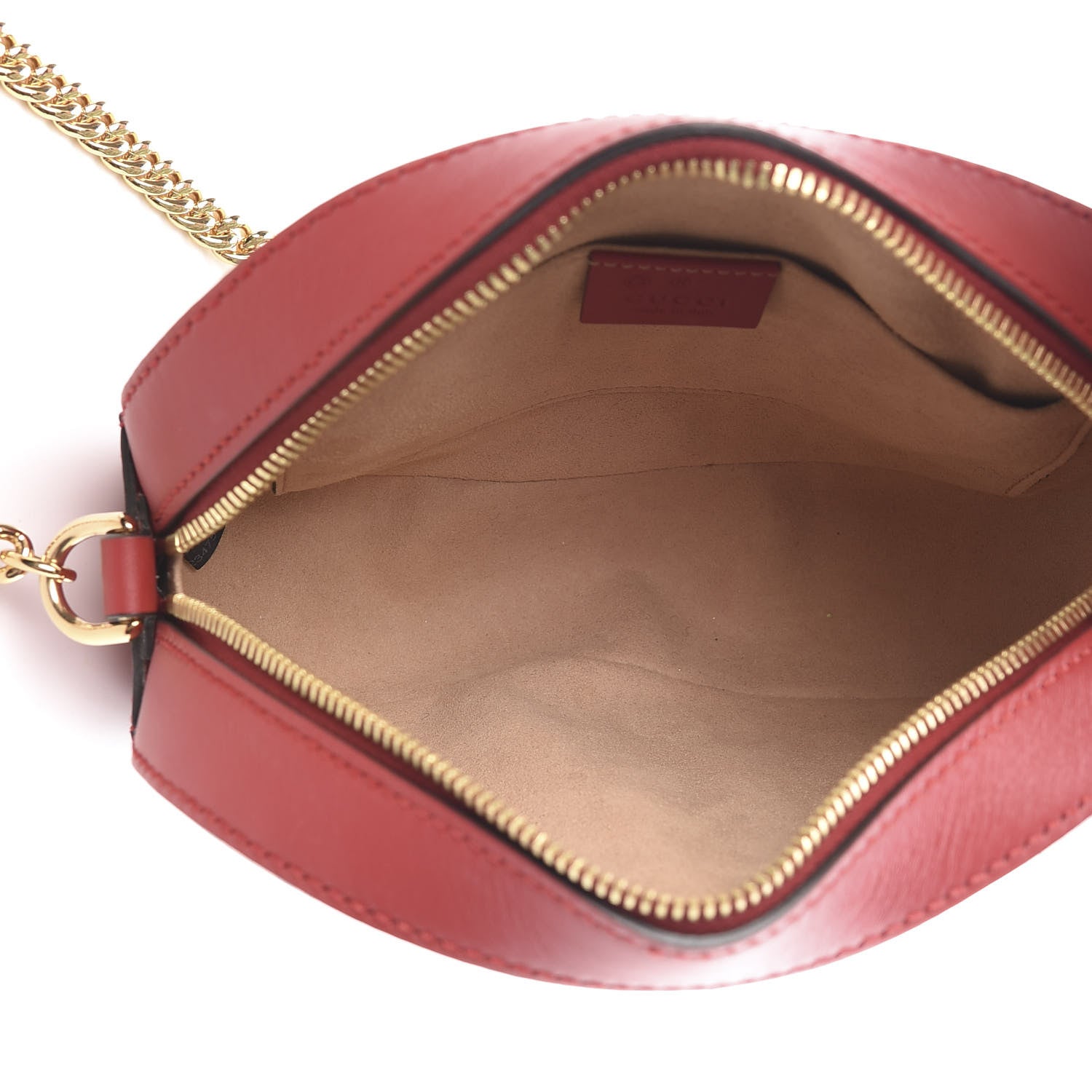 Gucci GG Supreme Monogram Blooms Mini Chain Shoulder Bag Beige Blue Navy Hibiscus Red 5 of 11