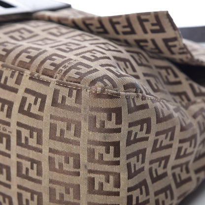 Fendi Zucchino Mama Baguette Dark Brown 10 of 11