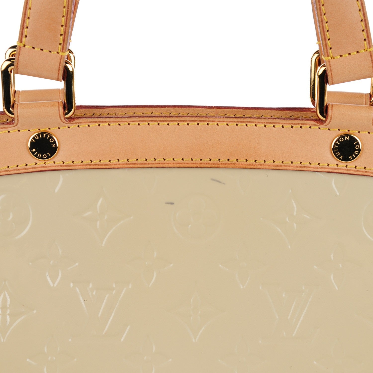 Louis Vuitton Vernis Brea GM Blanc Corail 8 of 8