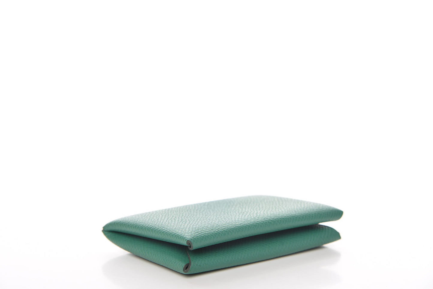 Epsom Calvi Card Case Vert Vertigo