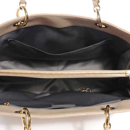 Chanel Caviar Grand Shopping Tote GST Beige Clair 5 of 7