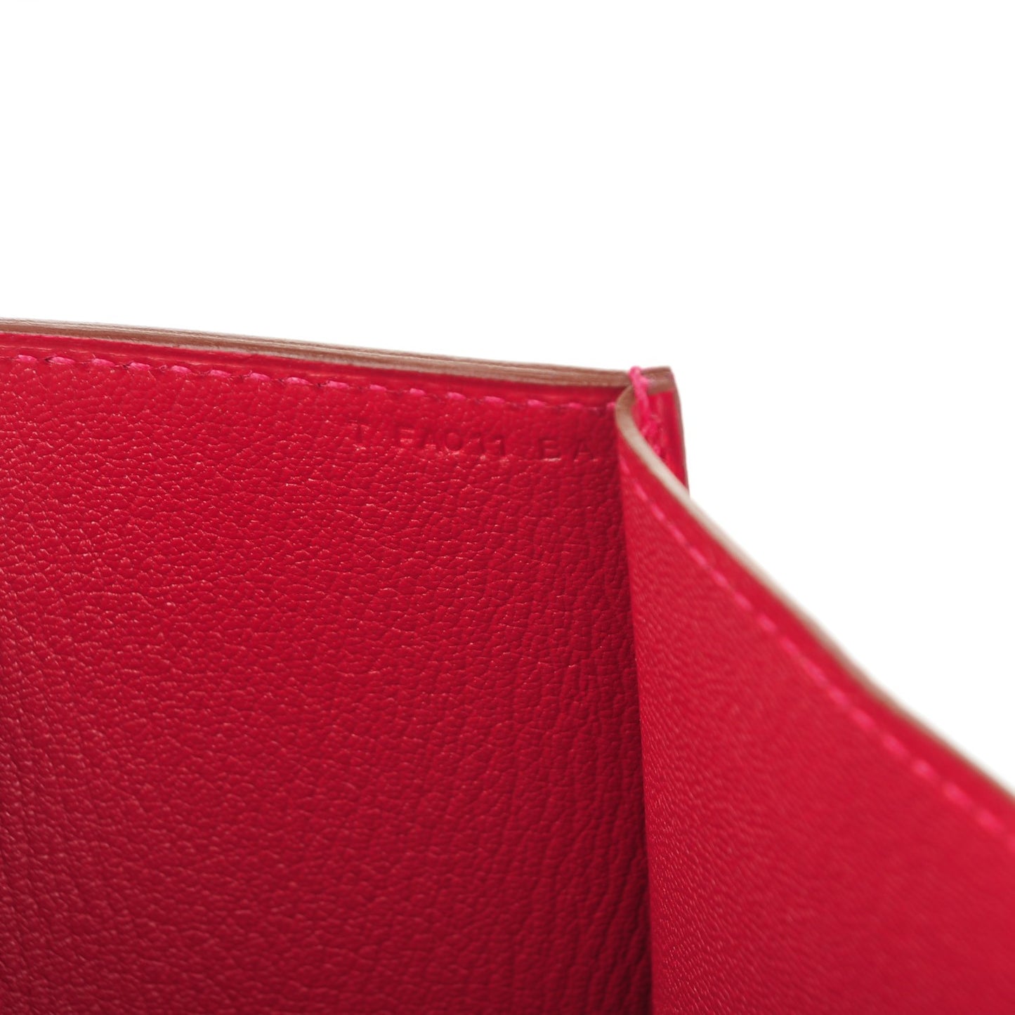 Tadelakt Medor 23 Clutch Rouge Vif