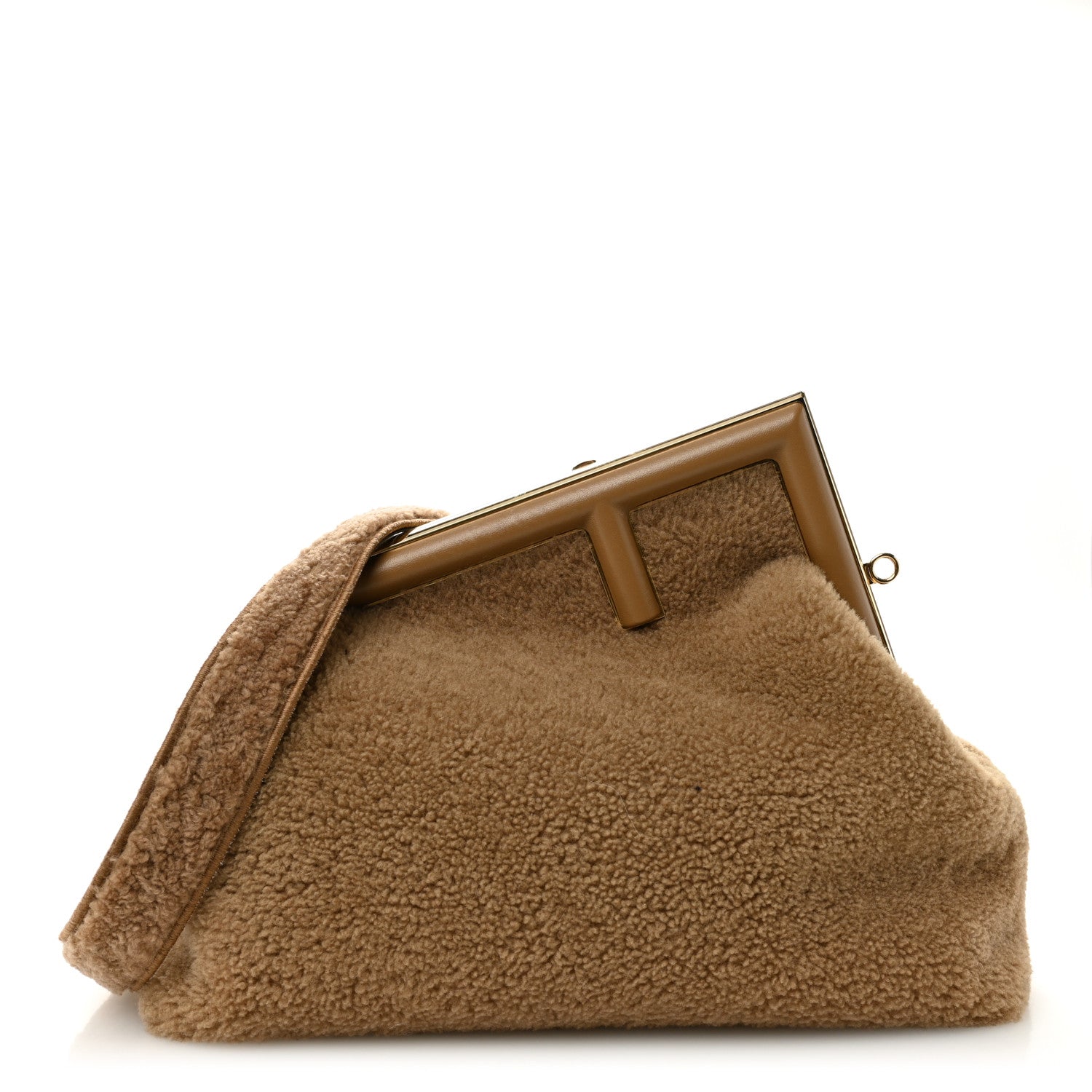 Fendi Shearling Medium Fendi First Camel 1 of 10
