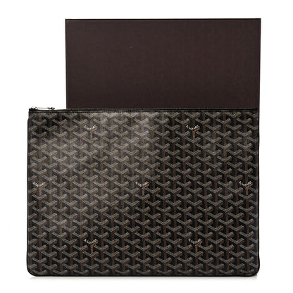 Goyard Goyardine Senat Pochette GM Black 9 of 9