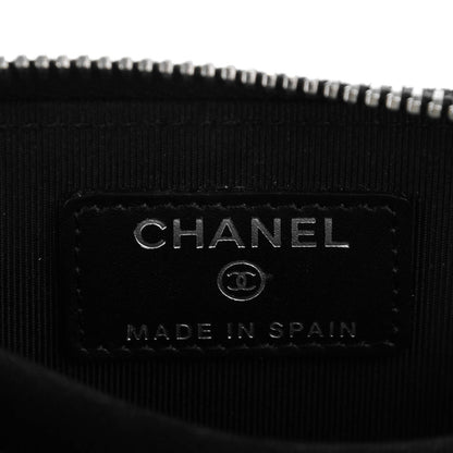 Chanel Caviar Quilted Zip Coin Purse Black 6 of 7